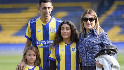 La picante historia de la esposa de Ángel Di María tras el triunfo de Rosario Central ante Newell's