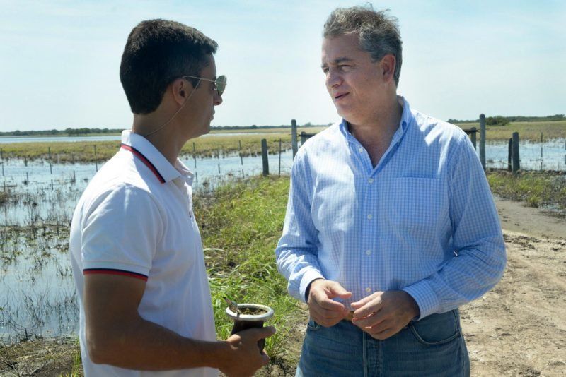 Inundaciones: Etchevehere respondió a Ciciliani y atacó la gestión socialista