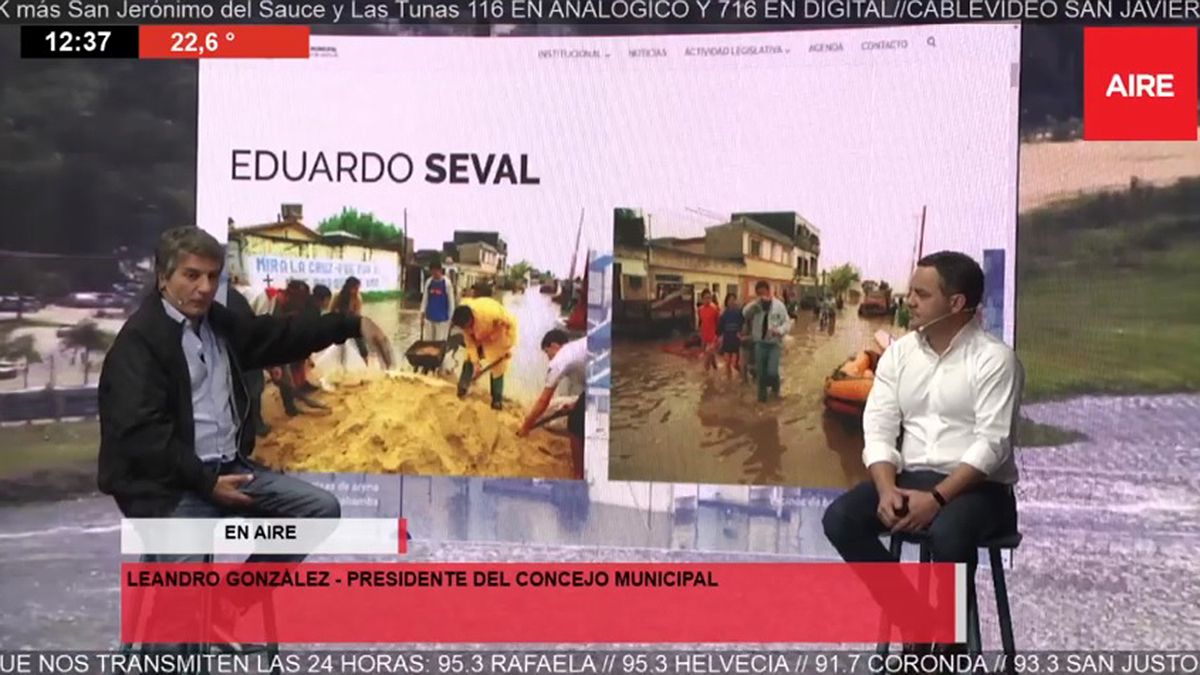 El presidente del Concejo