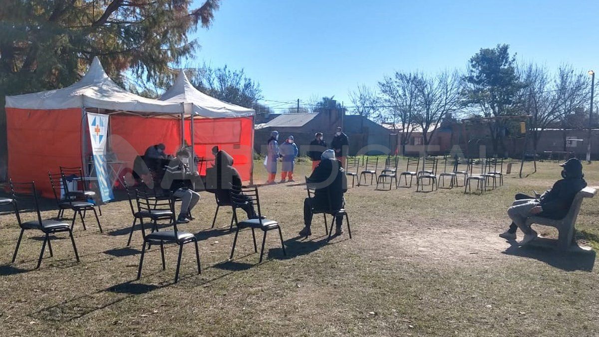 El dispositivo estuvo ubicado en Azopardo al 10.500