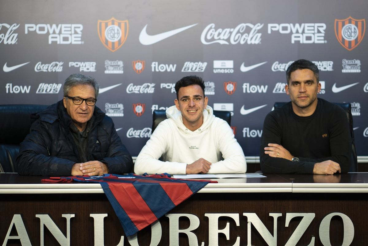 San Lorenzo presentó a Gonzalo Maroni: es el primer refuerzo del mercado de pases