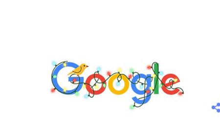 Google se adelantó a las fiestas con su nuevo doodle Google se adelantó a las fiestas con su nuevo doodle