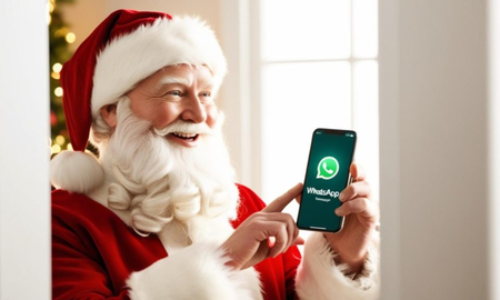 Una nueva función de la aplicación de mensajería, disponible tanto en dispositivos iOS como Android, permite que grandes y chicos puedan escribirle. Una nueva función de la aplicación de mensajería, disponible tanto en dispositivos iOS como Android, permite que grandes y chicos puedan escribirle.