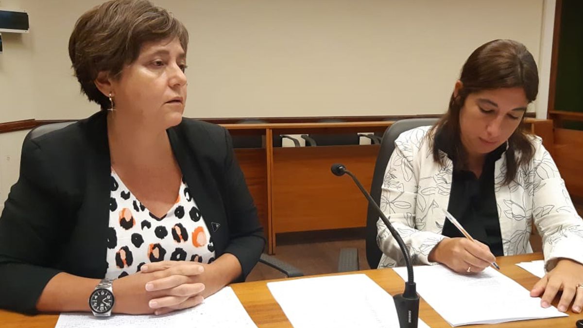 Las fiscales Mariela Jiménez y Laura Urquiza pretenden que el acusado sea condenado a prisión perpetua por el femicidio
