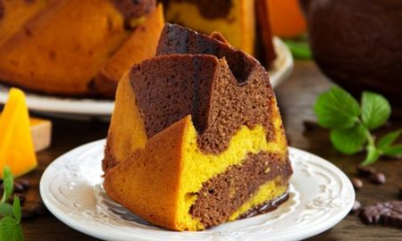 Bizcochuelo de chocolate y calabaza, paso a paso para la merienda. Bizcochuelo de chocolate y calabaza, paso a paso para la merienda.