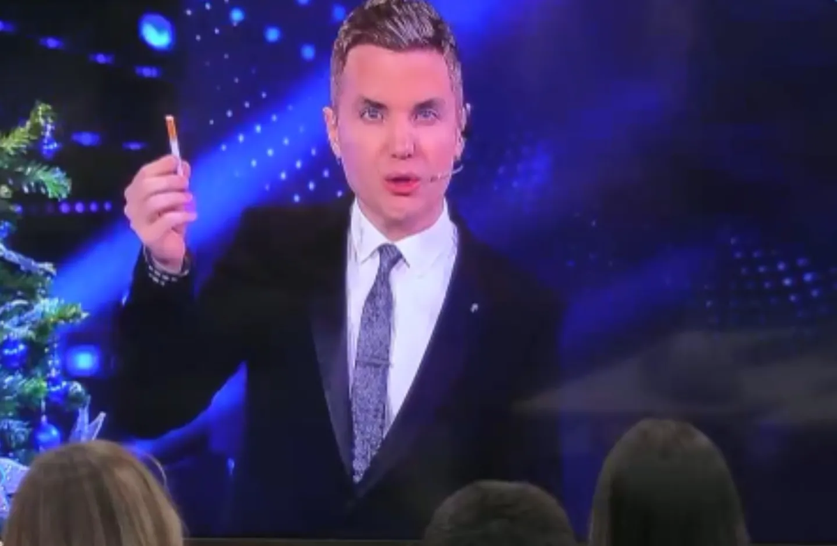 Santiago del Moro concientizó en Gran Hermano sobre los daños que provoca a la salud el consumo de cigarrillos. (Foto: Captura Telefe).