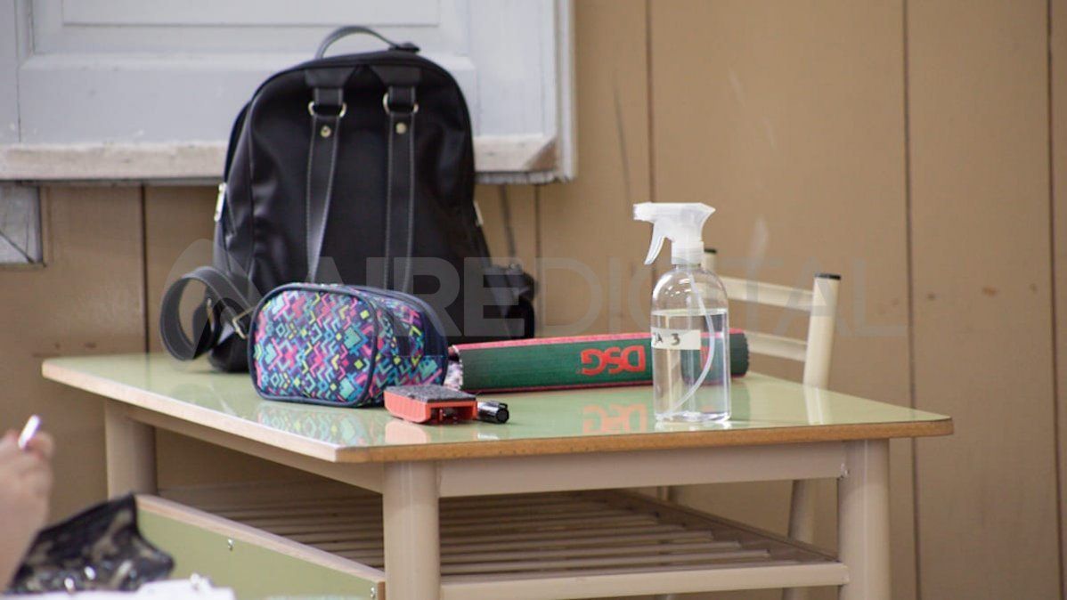 La nueva escuela en épocas de pandemia está atravesada por estrictos protocolos sanitarios.