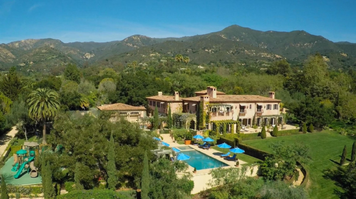 Exteriores de la mansi&oacute;n de Meghan Markle y el pr&iacute;ncipe Harry en Montecito, California.