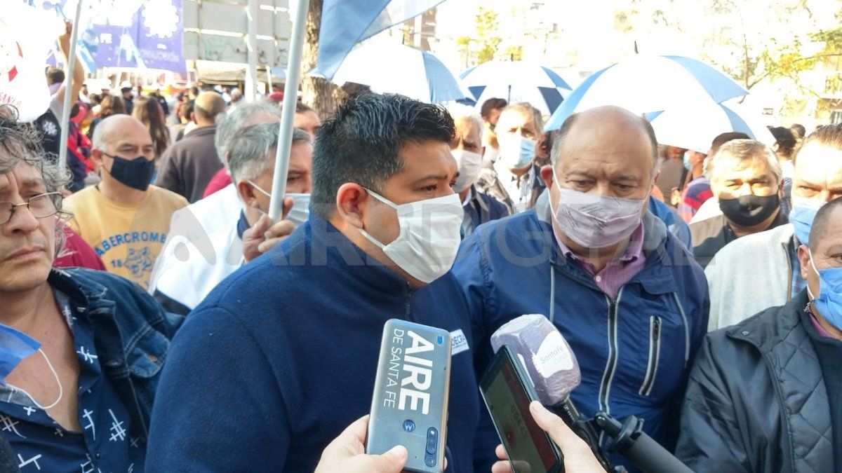 Daniel Roa, referente del Sindicato de la Carne Santa Fe.