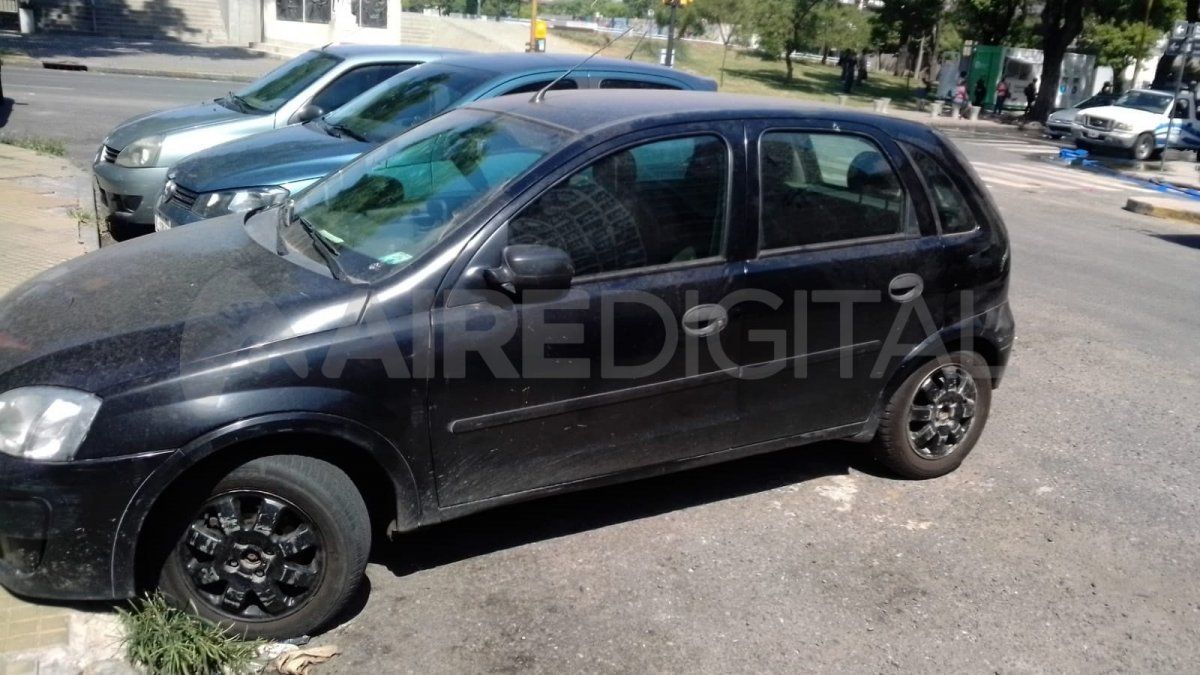 El hombre intentó retirarse en su vehículo que fue interceptado por el móvil policial