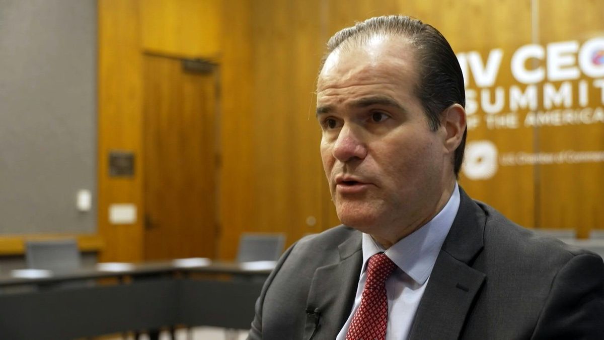 El presidente del Banco Interamericano de Desarrollo (BID)