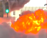 Impactante explosión de un auto cerca del Toro de Wall Street sembró pánico en Nueva York Impactante explosión de un auto cerca del Toro de Wall Street sembró pánico en Nueva York