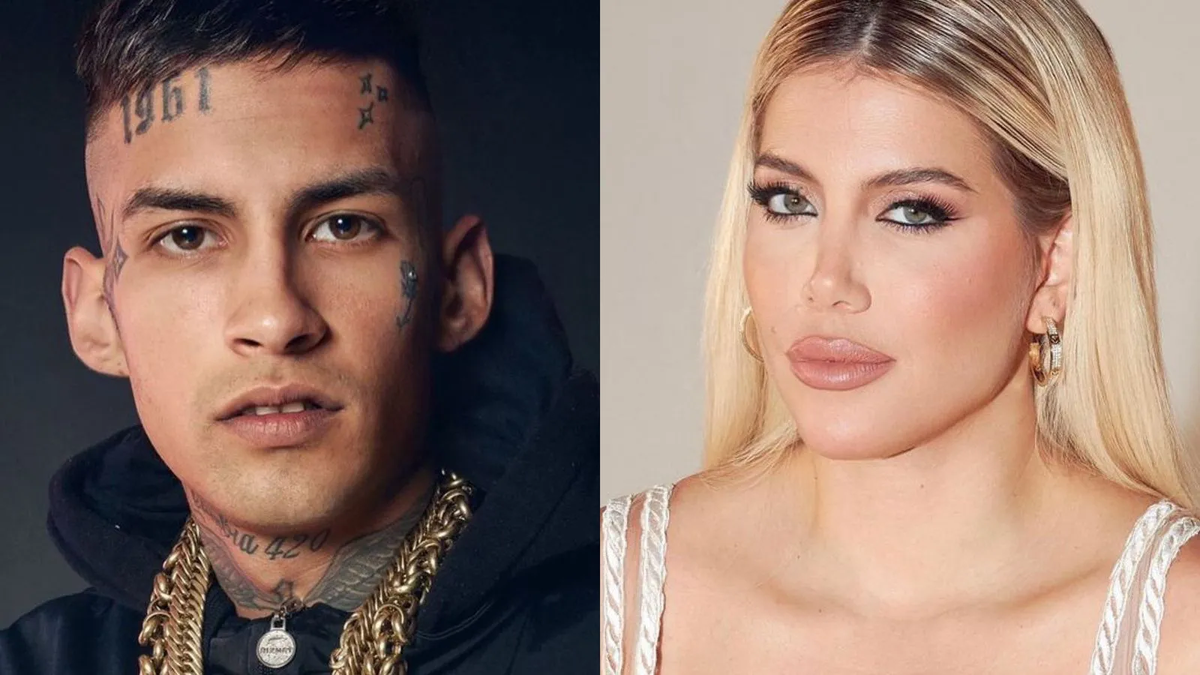 Wanda Nara se enojó con L-Gante