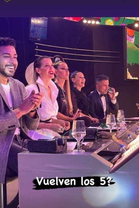 Tinelli agitó los rumores a principios de mes.