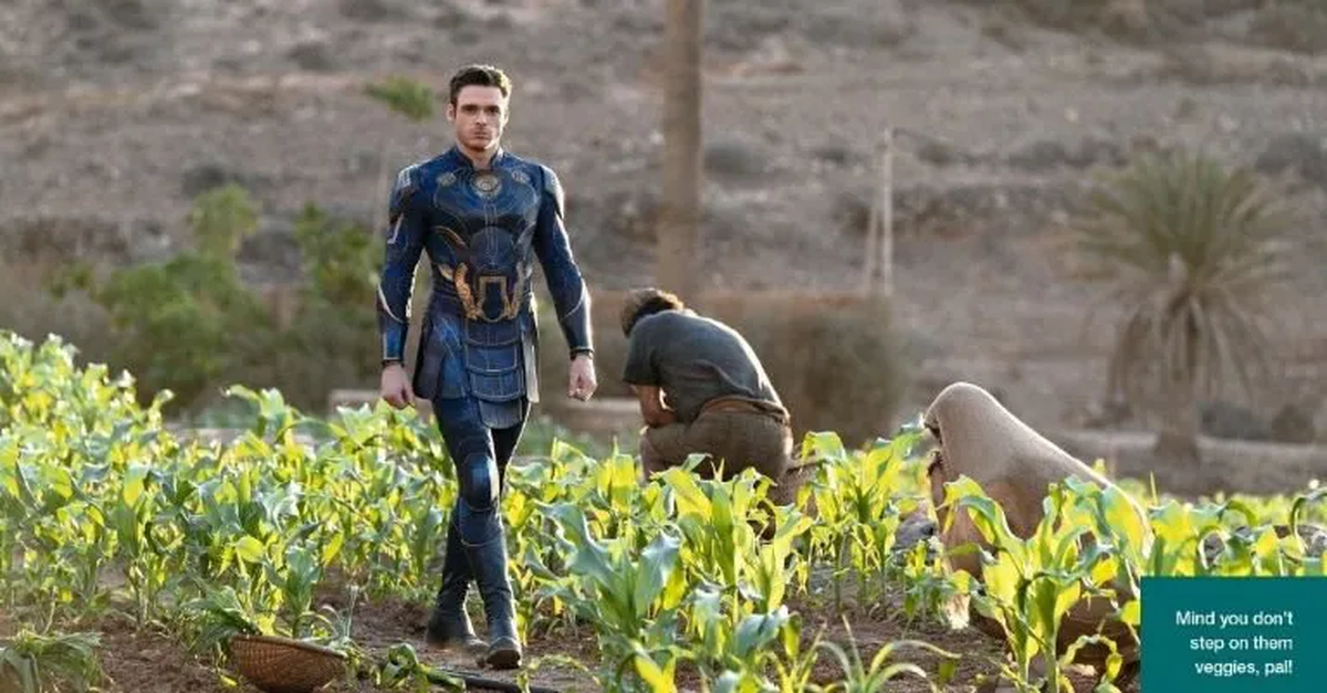 Nuevas imágenes de Eternals revelan detalles de los personajes.