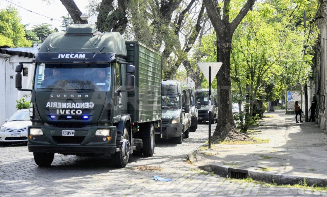 Los allanamientos en Rafaela fueron realizados por la Gendarmería Nacional | Imagen ilustrativa