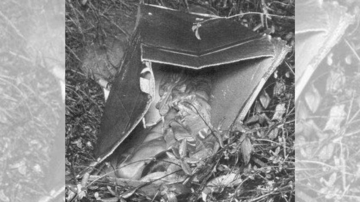 La caja en la que el pequeño niño fue hallado. La caja en la que el pequeño niño fue hallado.