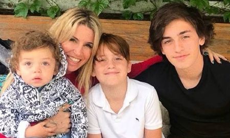 Dos de los tres hijos de Florencia Peña están en edad escolar. Dos de los tres hijos de Florencia Peña están en edad escolar.