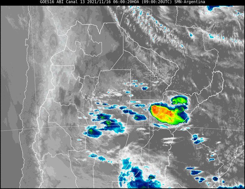 Imagen satelital.