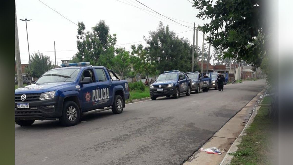 El enfrentamiento se produjo pasado el mediodía del sábado, en la zona de Lavalle y Azcuénaga