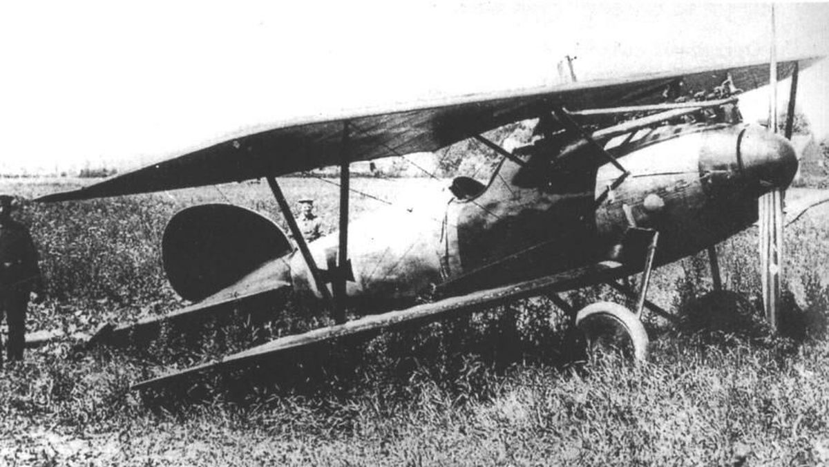 El viernes 6 de julio de 1917, durante un combate contra una formación de cazas FE2d del 20º escuadrón británico y, en cercanías de Wervik, Bélgica, Manfred von Richthofen sufrió una grave herida en la cabeza. A pesar de ello, pudo realizar un aterrizaje forzoso con su Albatros DV biplano (foto), que no estaba pintado completamente de rojo. El viernes 6 de julio de 1917, durante un combate contra una formación de cazas FE2d del 20º escuadrón británico y, en cercanías de Wervik, Bélgica, Manfred von Richthofen sufrió una grave herida en la cabeza. A pesar de ello, pudo realizar un aterrizaje forzoso con su Albatros DV biplano (foto), que no estaba pintado completamente de rojo.