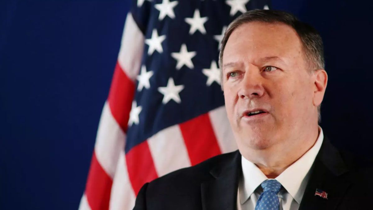 El secretario de Estado estadounidense, Mike Pompeo, manifestó su apoyo a Juan Guaidó.