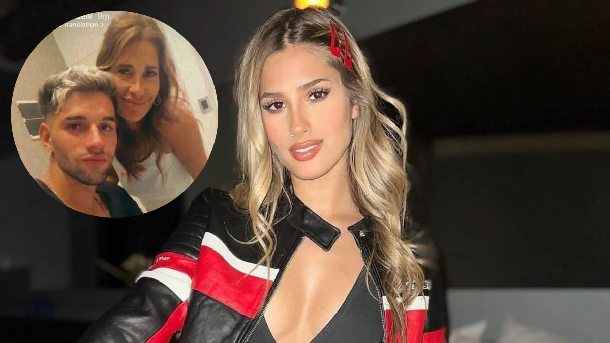 Julieta Poggio respondió a los rumores del supuesto romance entre su expareja y su madre