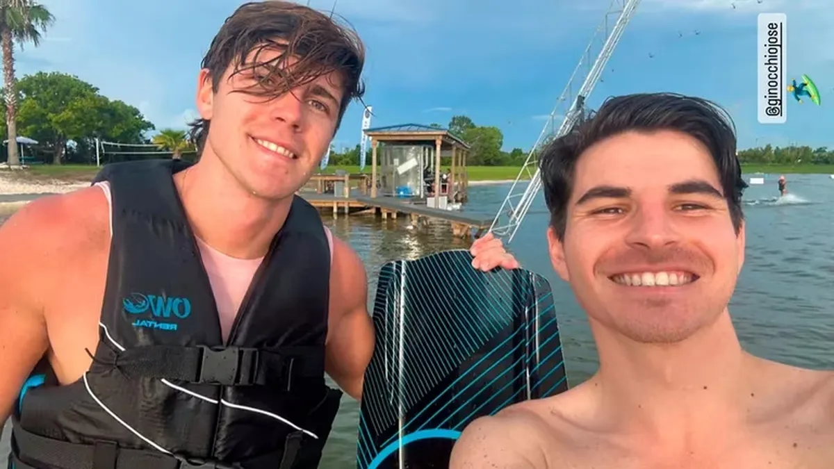 Marcos Ginocchio volvió a ver a su hermano. Marcos Ginocchio volvió a ver a su hermano.