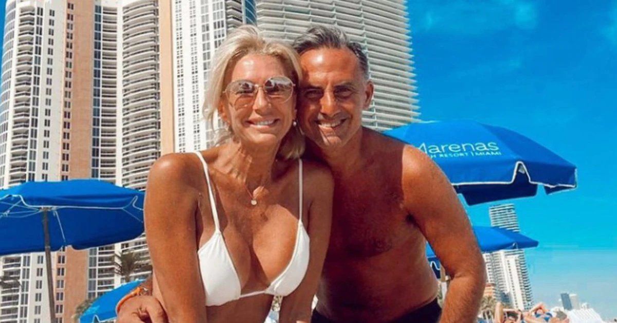 Diego y Yanina Latorre en Miami.