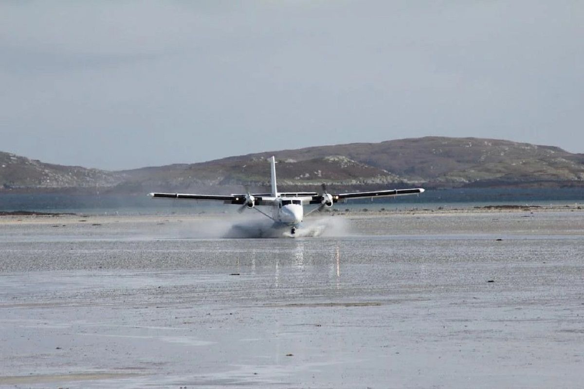 El aeropuerto de la Barra