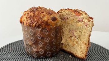 La receta para preparar un pan dulce salado de queso y jamón para estas Fiestas. La receta para preparar un pan dulce salado de queso y jamón para estas Fiestas.