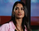La empresaria rosarina Antonela Roccuzzo acompaña históricamente al capitán del seleccionado argentino en cada compromiso internacional de su carrera.