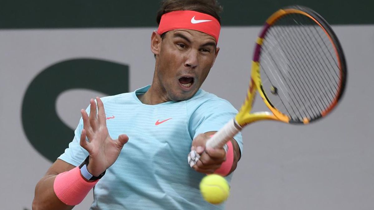 Rafael Nadal derrotó a Egor Gerasimov en la primera ronda de Roland Garros.