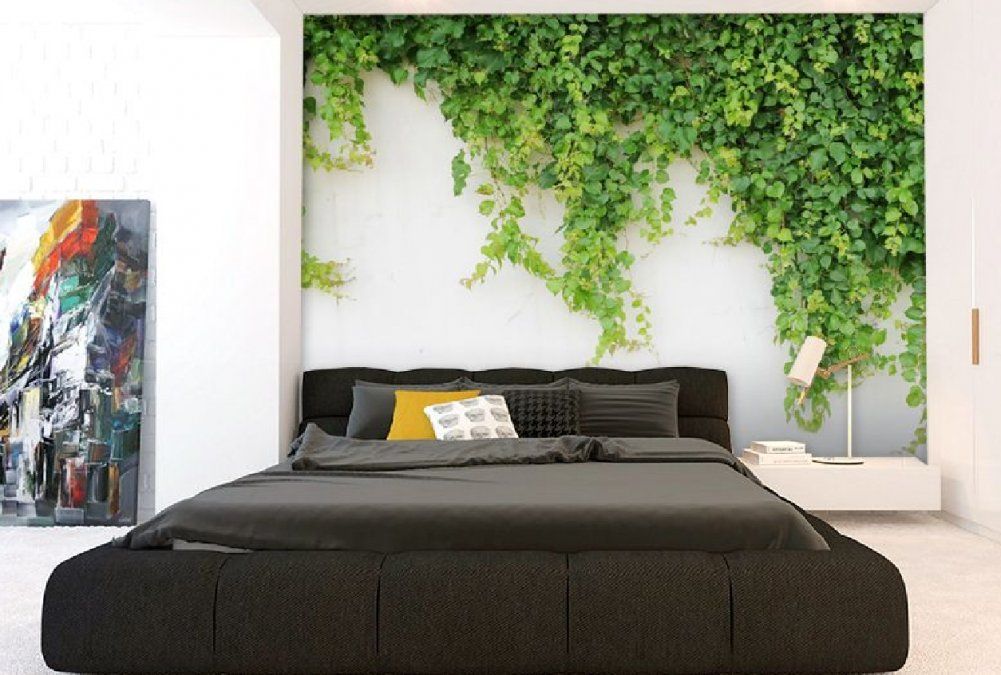 Las enredaderas son tendencia 2021 en la decoración de dormitorios