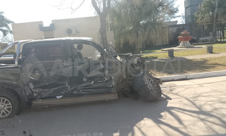 Accidente en la ruta Nacional 34: murió uno de los ocupantes de la Toyota Hilux Accidente en la ruta Nacional 34: murió uno de los ocupantes de la Toyota Hilux