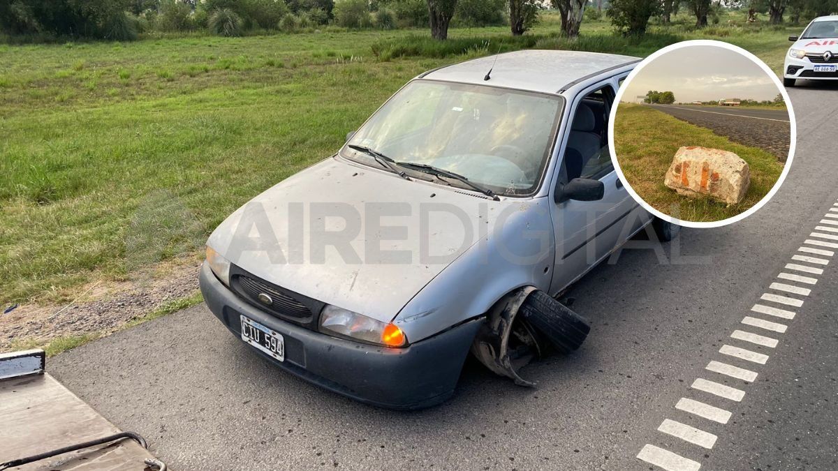 La emboscada se produjo en la madrugada del lunes sobre la autopista Rosario - Santa Fe.