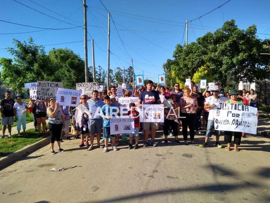 Gisela vivía con su familia en barrio Coronel Dorrego