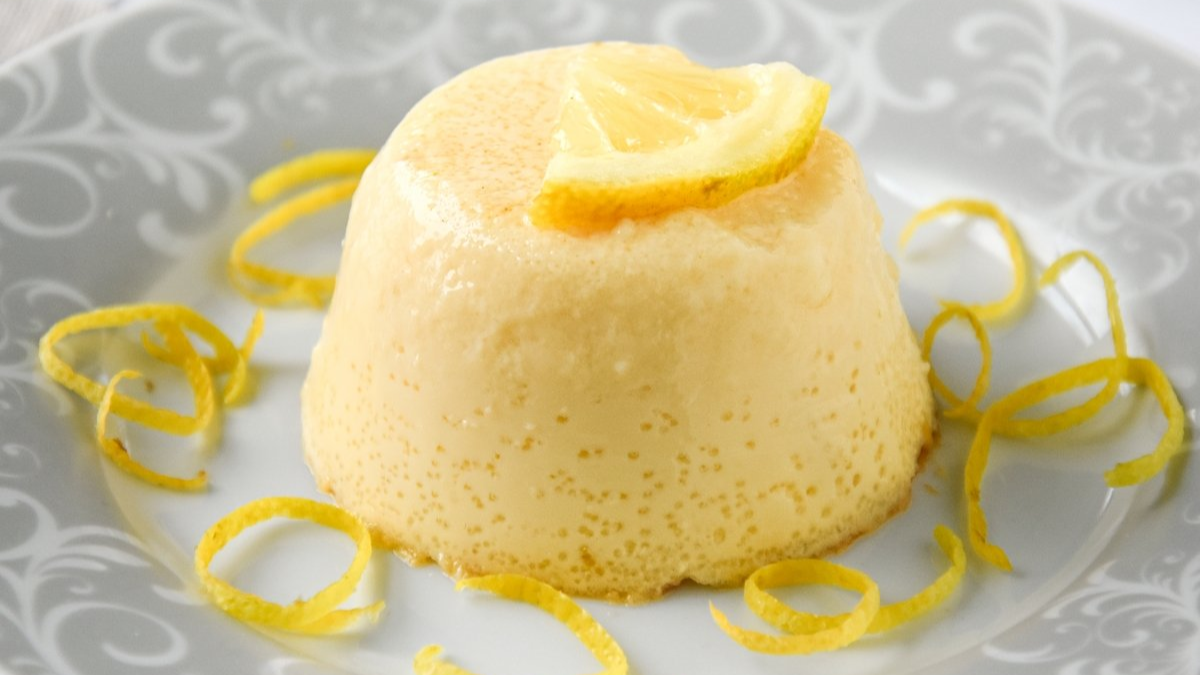 Cómo hacer el más rico flan de limón sin lactosa: la receta fácil para preparar un postre delicioso