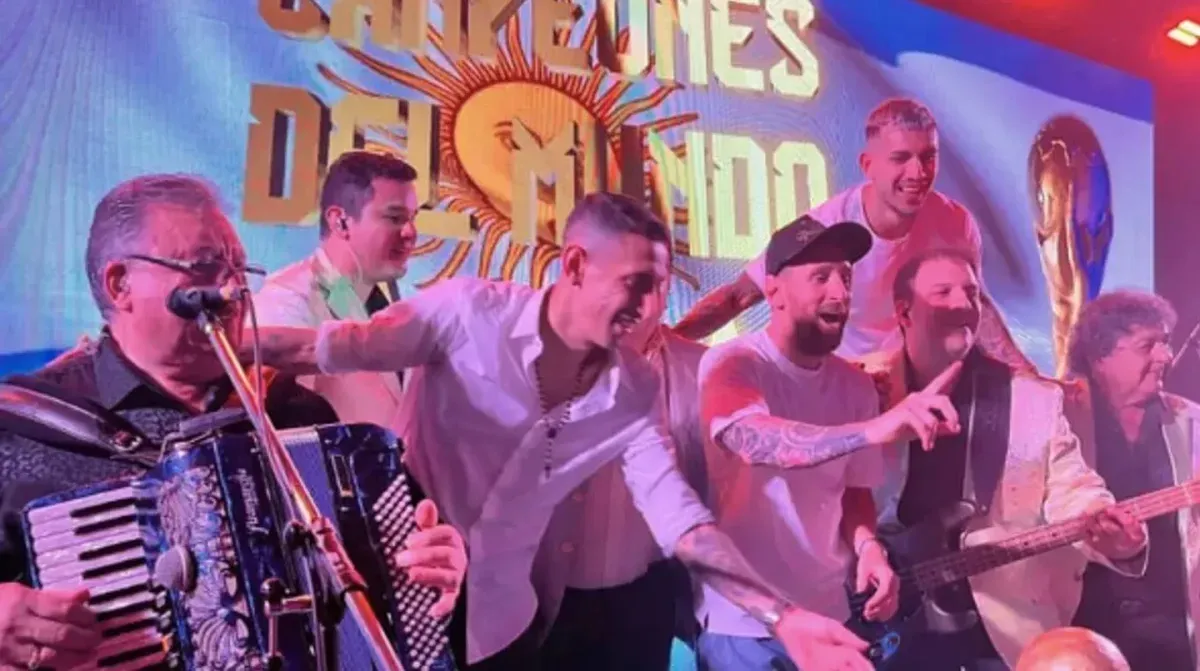 Los Palmeras también formaron parte de la Messi Fest.