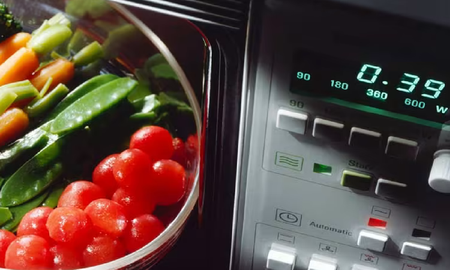 Verduras en el microondas: cuál es el punto de cocción Verduras en el microondas: cuál es el punto de cocción