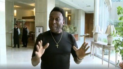 Pelé no se olvida de Colón: 