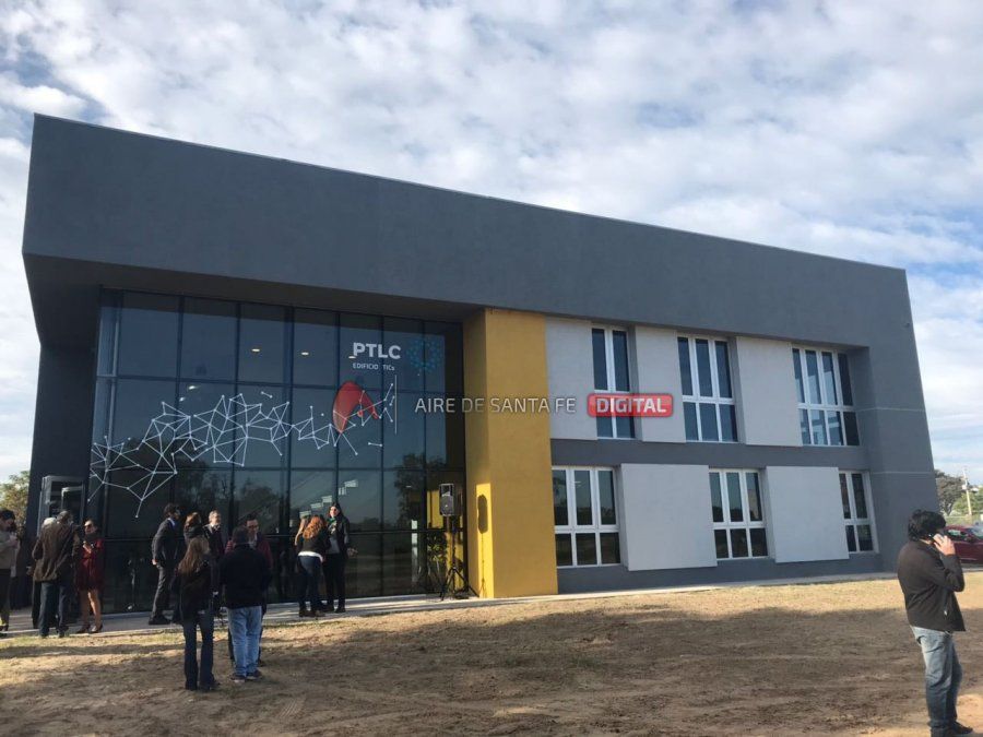 Inauguraron el nuevo Edificio TICs del Parque Tecnológico del Litoral Centro