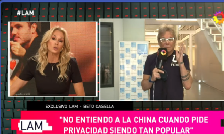 En medio del escándalo del momento, Beto se sumó al programa de El Trece.
