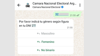 Elecciones 2025: cómo ver en WhatsApp la escuela y el número de mesa donde te corresponde votar