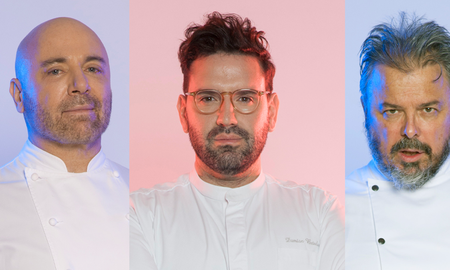 Martitegui, Betular y Donato competirán entre sí para averiguar quién es el mejor chef de ellos, haciendo equipo con otros participantes para preparar platos distintivos en una competencia cronometrada donde no pueden usar sus propias manos para cocinar. Martitegui, Betular y Donato competirán entre sí para averiguar quién es el mejor chef de ellos, haciendo equipo con otros participantes para preparar platos distintivos en una competencia cronometrada donde no pueden usar sus propias manos para cocinar.