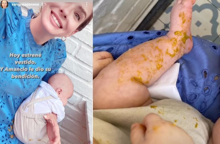 La China Suárez recibió "la bendición" de Amancio.