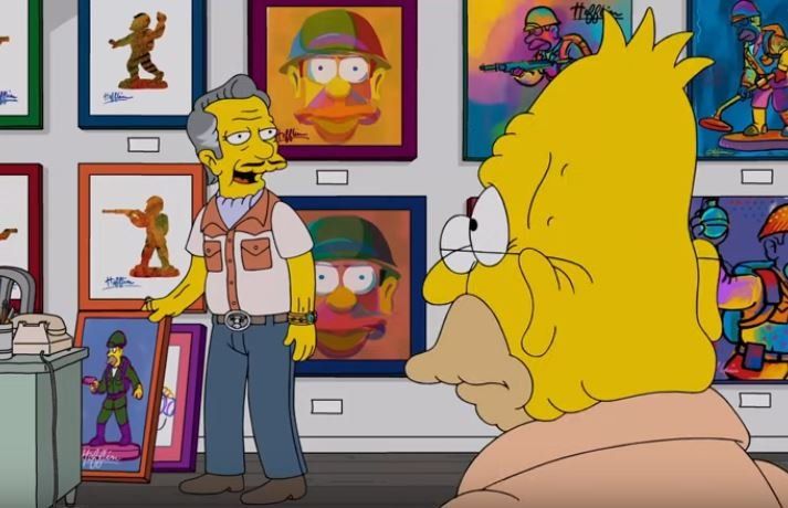 “Los Simpson”: el abuelo Simpson tuvo un romance gay