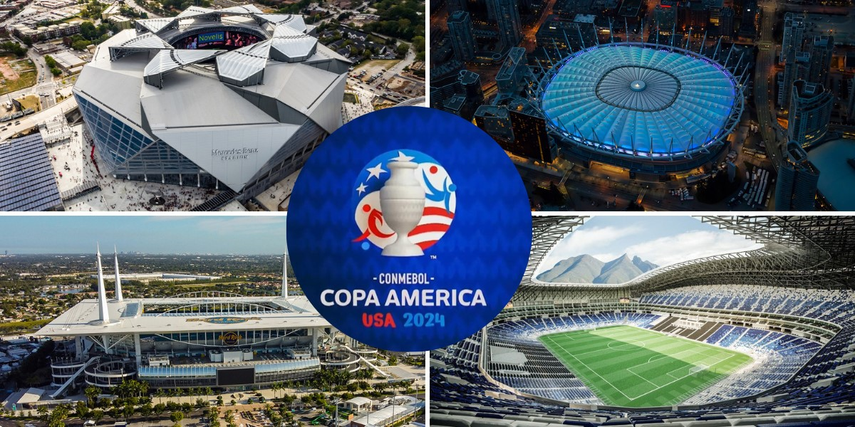 Copa América 2024 qué se dice de las sedes tras la confirmación del logo