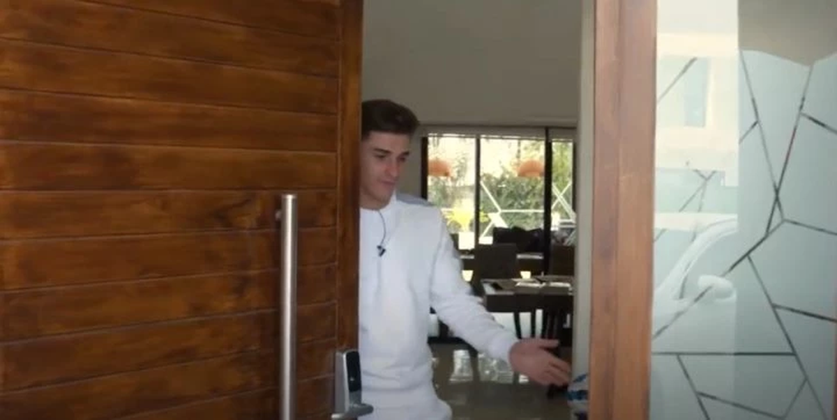 La casa donde creció Julián Álvarez se ubica en la localidad de Calchín, Córdoba.