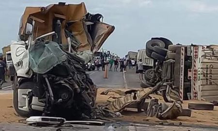 El accidente ocurrió en jurisdicción de Las Flores.
